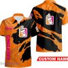 Scratch Pattern DUNKIN’ DONUTS Logo Personalized Hawaiian Shirt Gift For Christmas - Scratch Pattern DUNKIN’ DONUTS Logo Personalized Hawaiian Shirt Gift For Christmas