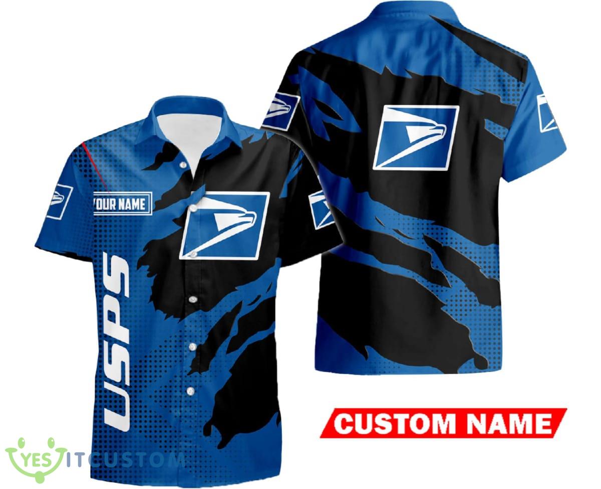 Scratch Pattern USPS Logo Personalized Hawaiian Shirt Gift For Christmas 2 Scratch Pattern USPS Logo Personalized Hawaiian Shirt Gift For Christmas - Scratch Pattern USPS Logo Personalized Hawaiian Shirt Gift For Christmas