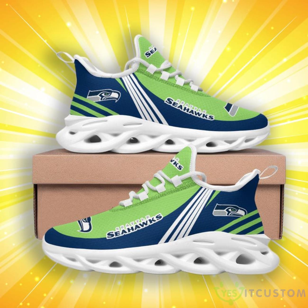 Seattle Seahawks Basic Max Soul Shoes 6 Seattle Seahawks Basic Max Soul Shoes Product Photo 2