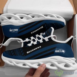 Seattle Seahawks Christmas Pattern Max Soul Shoes Product Photo 1