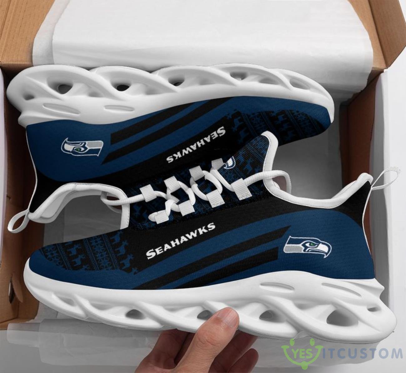 Seattle Seahawks Christmas Pattern Max Soul Shoes 5 Seattle Seahawks Christmas Pattern Max Soul Shoes Product Photo 1