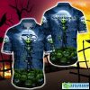 Seattle Seahawks Halloween Jack Skellington 3D Hawaiian Shirt For Fans Gift Christmas Men And Women - Seattle Seahawks Halloween Jack Hawaii Shirt Trending For This Season_1