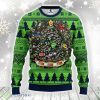 Seattle Seahawks Tree Ball Christmas Ugly Sweater Xmas Holidays Gift For Fans Product Photo 1