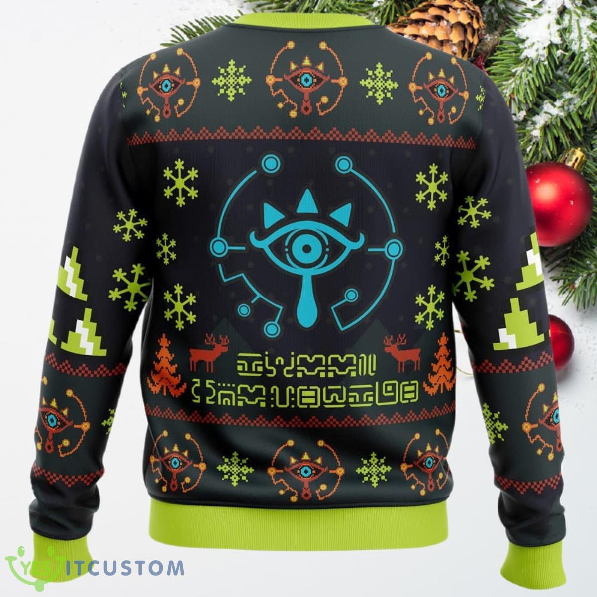 Sheikah Legend of Zelda Ugly Christmas Sweater Best Gift For Men And Women 6 Sheikah Legend of Zelda Ugly Christmas Sweater Best Gift For Men And Women Product Photo 2