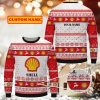 Shell Ugly Christmas Sweater Custom Name Product Photo 1