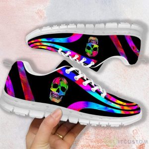 Skull Multiple Color Casual Running Sneakers Product Photo 2