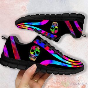Skull Multiple Color Casual Running Sneakers Product Photo 1