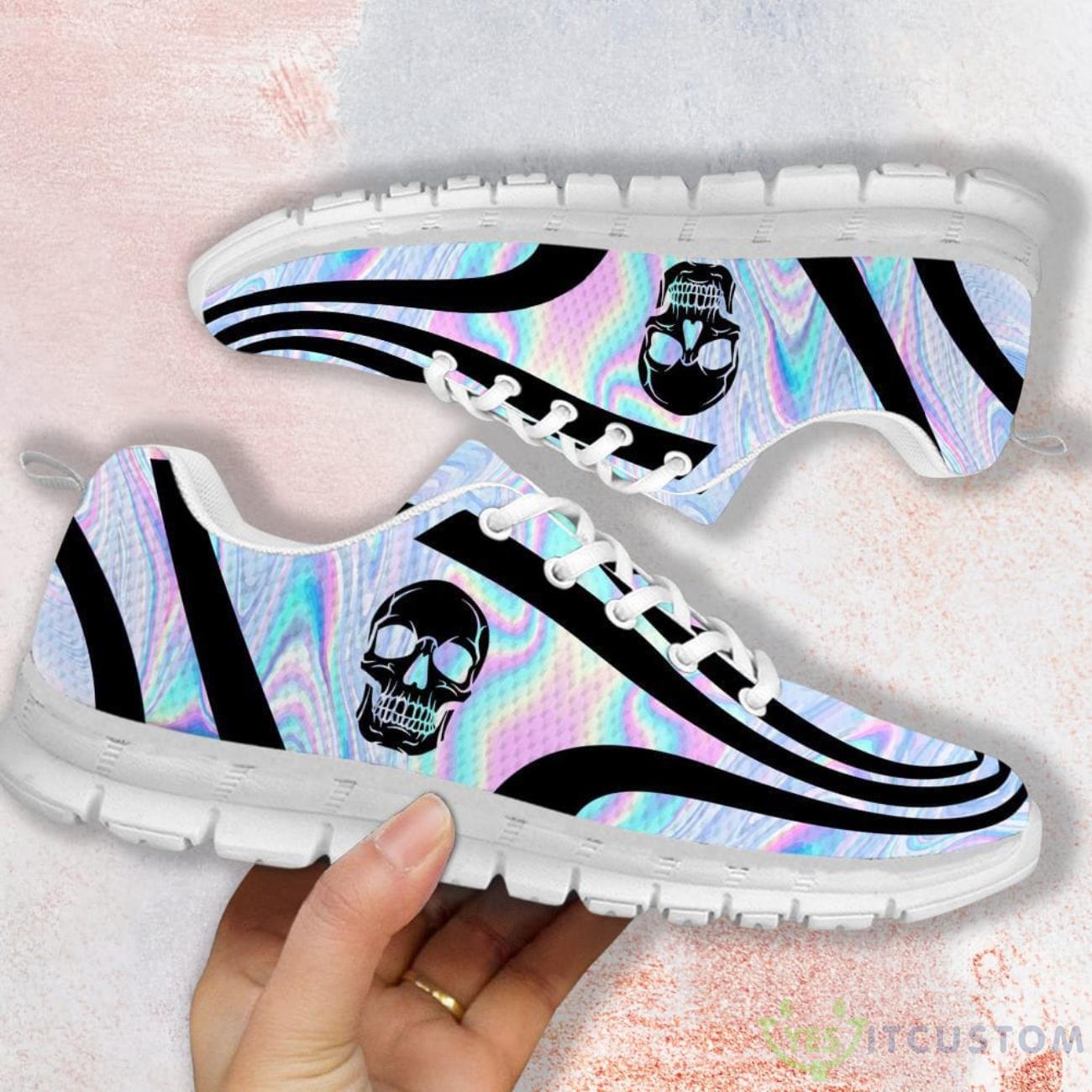 Skull Pink Casual Running Sneakers 6 Skull Pink Casual Running Sneakers Product Photo 2