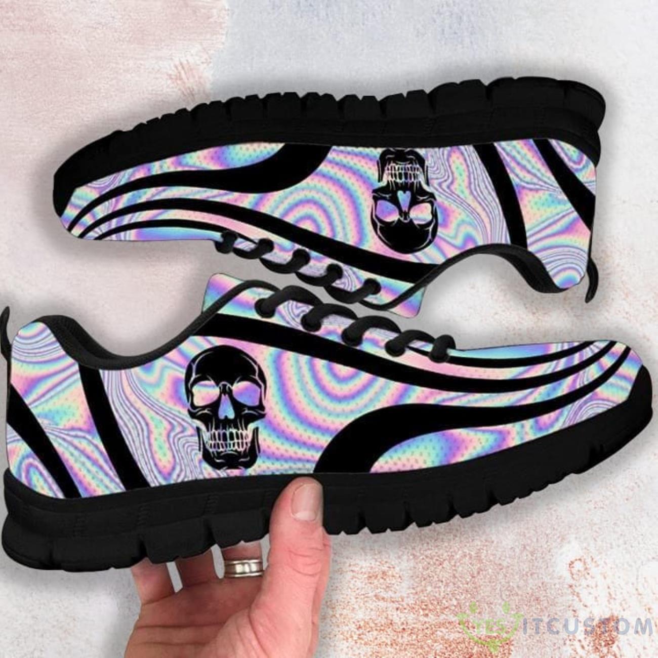 Skull Pink Casual Running Sneakers 5 Skull Pink Casual Running Sneakers Product Photo 1