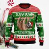 Sloth Slow Down Ugly Christmas Sweater Unique Gift For Men And Women Product Photo 1