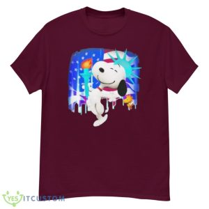 Snoopy And Woodstock American Flag T-Shirt 13 Snoopy And Woodstock American Flag T-Shirt Product Photo 3