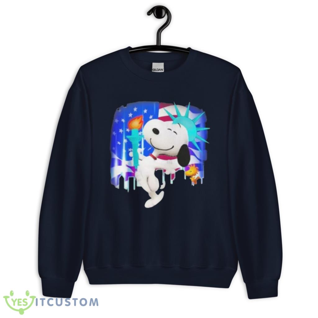 Snoopy And Woodstock American Flag T-Shirt 23 Snoopy And Woodstock American Flag T-Shirt Product Photo 6