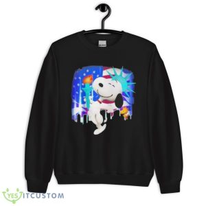 Snoopy And Woodstock American Flag T-Shirt 17 Snoopy And Woodstock American Flag T-Shirt Product Photo 7