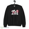 Snoopy Love My Nebraska Cornhuskers T Shirt, Christmas Sweatshirt - 18000 Unisex Heavy Blend Crewneck Sweatshirt