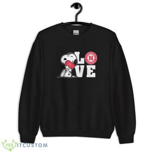 Snoopy Love My Nebraska Cornhuskers T Shirt, Christmas Sweatshirt - 18000 Unisex Heavy Blend Crewneck Sweatshirt