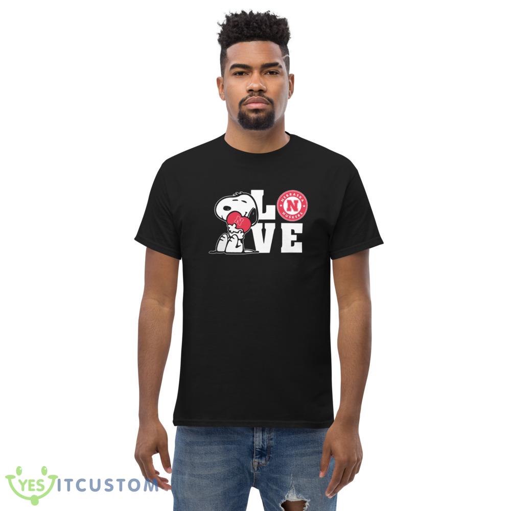 Snoopy Love My Nebraska Cornhuskers T Shirt, Christmas Sweatshirt 6 Snoopy Love My Nebraska Cornhuskers T Shirt, Christmas Sweatshirt - Men’s Classic Tee Gildan 5000
