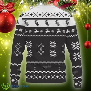 Snow Santa Pattern Logo Chicago White Sox Christmas Tree Knitted Christmas Sweater Gift Holidays 3 Snow Santa Pattern Logo Chicago White Sox Christmas Tree Knitted Christmas Sweater Gift Holidays - Christmas Urly Sweater Snow Santa Pattern Logo Chicago White Sox Christmas Tree Gifts Unisex For Fan, Hoodie, Sweatshirt-3D Sweatshirt_4