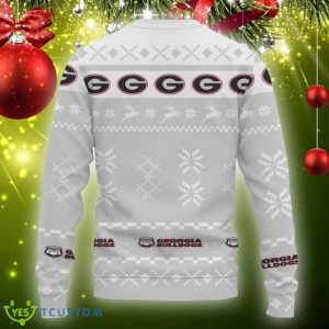Snow Santa Pattern Logo Georgia Bulldogs Christmas Tree Knitted Christmas Sweater Gift Holidays 3 Snow Santa Pattern Logo Georgia Bulldogs Christmas Tree Knitted Christmas Sweater Gift Holidays - Christmas Urly Sweater Snow Santa Pattern Logo Georgia Bulldogs Christmas Tree Gifts Unisex For Fan, Hoodie, Sweatshirt-3D Sweatshirt_4