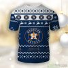 Snow Santa Pattern Logo Houston Astros 3D Unisex Christmas T-Shirt Hot Trend For Fans Product Photo 1