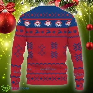 Snow Santa Pattern Logo Texas Rangers Christmas Tree Ugly Christmas Sweater AOP Gift Holidays 3 Snow Santa Pattern Logo Texas Rangers Christmas Tree Ugly Christmas Sweater AOP Gift Holidays - Christmas Urly Sweater Snow Santa Pattern Logo Texas Rangers Christmas Tree Gifts Unisex For Fan, Hoodie, Sweatshirt-3D Sweatshirt_4