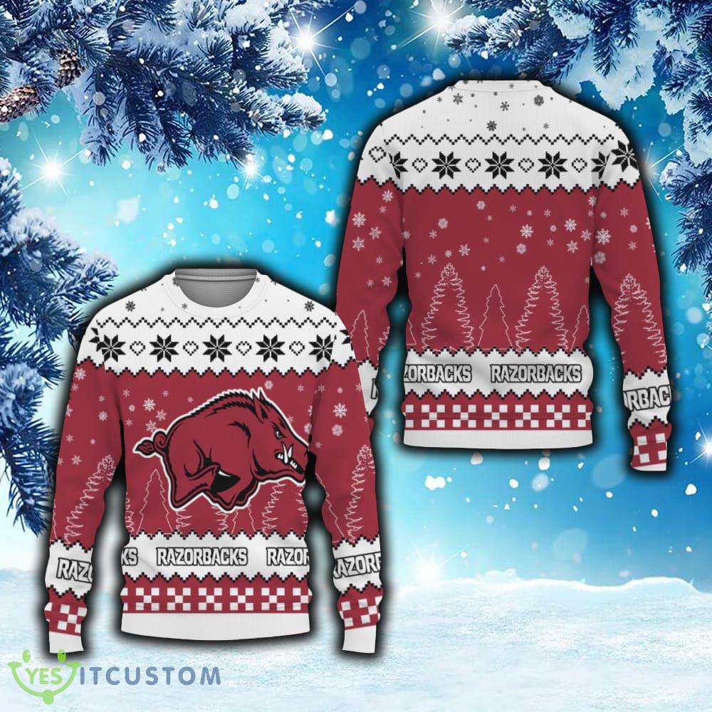 Snow Team Logo Arkansas RazorbacksUnisex Ugly Christmas Sweater New For Fans Gift Christmas 3 Snow Team Logo Arkansas RazorbacksUnisex Ugly Christmas Sweater New For Fans Gift Christmas - Snow Team Logo Arkansas RazorbacksUnisex Ugly Christmas Sweater New For Fans Gift Christmas
