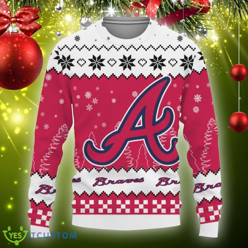 Snow Team Logo Atlanta Braves Gifts For Fan Christmas Tree Knitted Christmas Sweater Gift Holidays 5 Snow Team Logo Atlanta Braves Gifts For Fan Christmas Tree Knitted Christmas Sweater Gift Holidays - Christmas Urly Sweater Snow Team Logo Atlanta BravesUnisex Gifts For Fan Christmas Tree, Hoodie, Sweatshirt-3D Sweatshirt_3