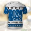 Snow Team Logo Los Angeles Dodgers3D Unisex Christmas T-Shirt Hot Trend For Fans Product Photo 1