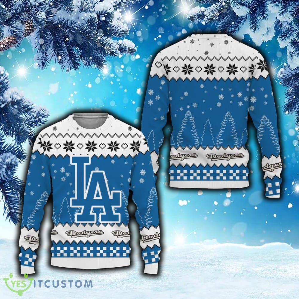Snow Team Logo Los Angeles DodgersUnisex Ugly Christmas Sweater New For Fans Gift Christmas 3 Snow Team Logo Los Angeles DodgersUnisex Ugly Christmas Sweater New For Fans Gift Christmas - Snow Team Logo Los Angeles DodgersUnisex Ugly Christmas Sweater New For Fans Gift Christmas