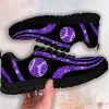 Sparkling Purple Softball Casual Running Sneakers Product Photo 1