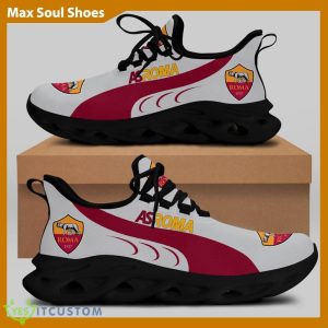 Sport Shoes AS ROMA Seria A Club Fans Signature Max Soul Sneakers For Men And Women 5 Sport Shoes AS ROMA Seria A Club Fans Signature Max Soul Sneakers For Men And Women - AS ROMA Chunky Sneakers White Black Max Soul Shoes For Men And Women Photo 2