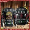 Star War The Dadalorian Like A Dad Knitted 3D Sweater For Christmas - Star War The Dadalorian Like A Dad Knitted 3D Sweater For Christmas