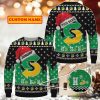 Subway Ugly Christmas Sweater Uniform Custom Name Product Photo 1