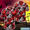 Tampa Bay Buccaneers Halloween Pumpkin Skull 3D Hawaiian Shirt For Fans Gift Christmas - Tampa Bay Buccaneers Halloween Aloha Shirt Trending For This Season_1
