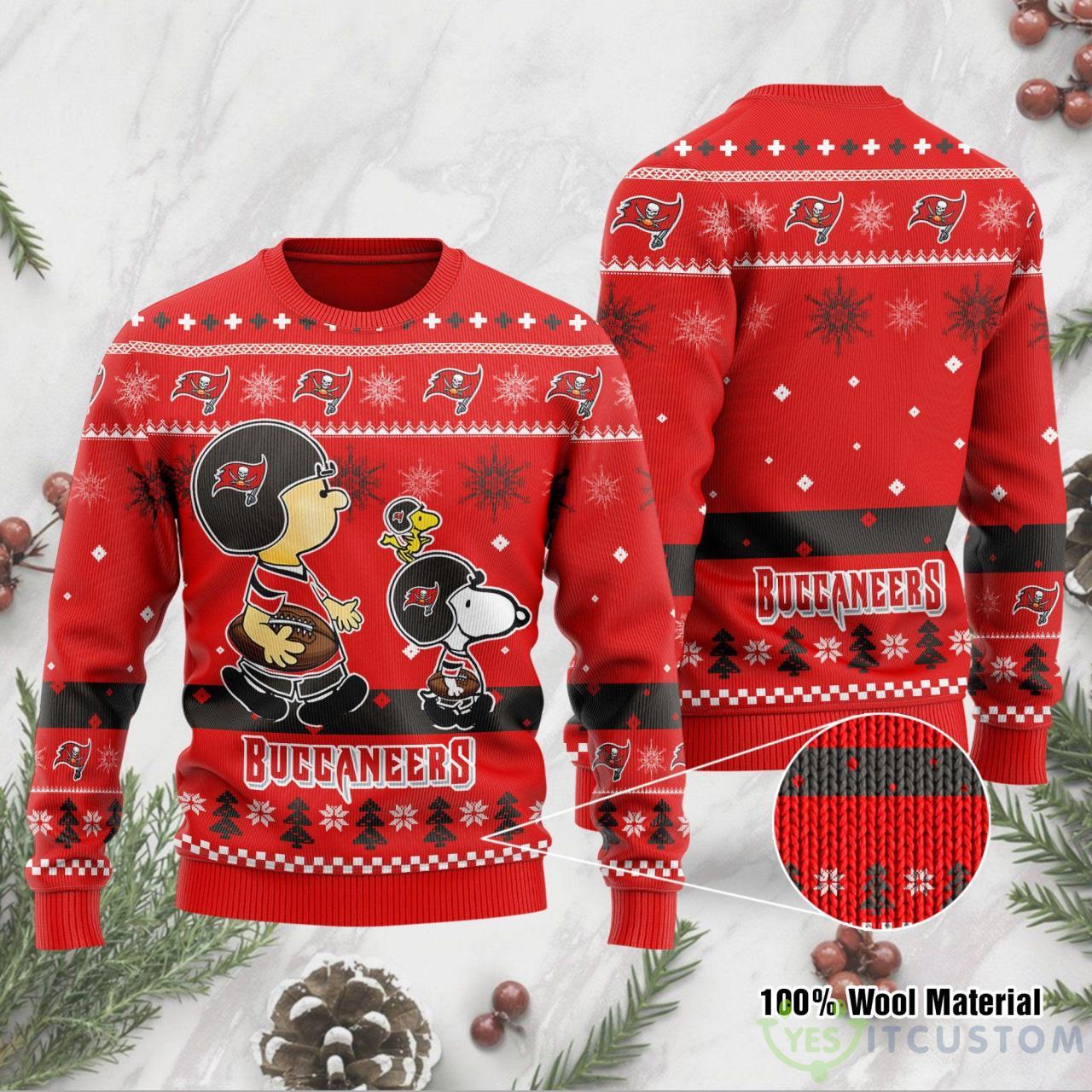 Tampa Bay Buccaneers Ugly Woolen Sweater 3 Tampa Bay Buccaneers Ugly Woolen Sweater Product Photo 1
