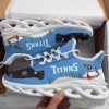Tennessee Titans Christmas Pattern Print Special Style Max Soul Shoes Product Photo 1