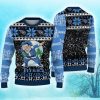 Tennessee Titans Christmas Santa Claus Pattern Ugly Sweater Product Photo 1