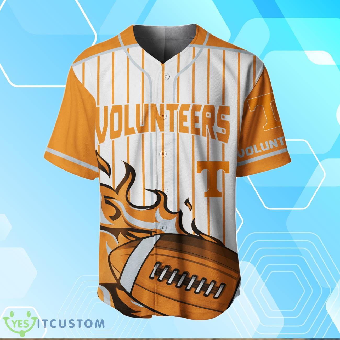 Tennessee Volunteers BaseBall Jersey Custom Number And Name 6 Tennessee Volunteers BaseBall Jersey Custom Number And Name Product Photo 2