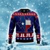 Texas Map Symbols Pattern Ugly Christmas Sweater Product Photo 1