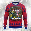 Texas Rangers Minion Christmas Ugly Sweater Christmas Gift For Sport Fans Product Photo 1