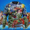 The Gift Train Arrives At The Wharf Ugly Christmas Sweater Best Gift Product Photo 1