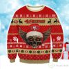 The Grinch Math San Francisco 49ers NFL Skull Santa Hat Unisex Ugly Christmas Sweater - The Grinch Math San Francisco 49ers NFL Skull Santa Hat Ugly Christmas Sweater