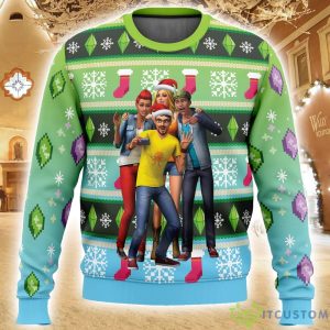 The Sims Ugly Christmas Sweater Cute Christmas Gift For Family Product Photo 1