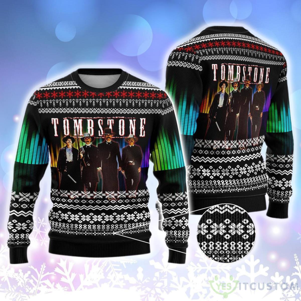Tombstone Ugly Christmas Sweater 3 Tombstone Ugly Christmas Sweater - Tombstone 3D Printed Ugly Christmas Sweatshirt_1