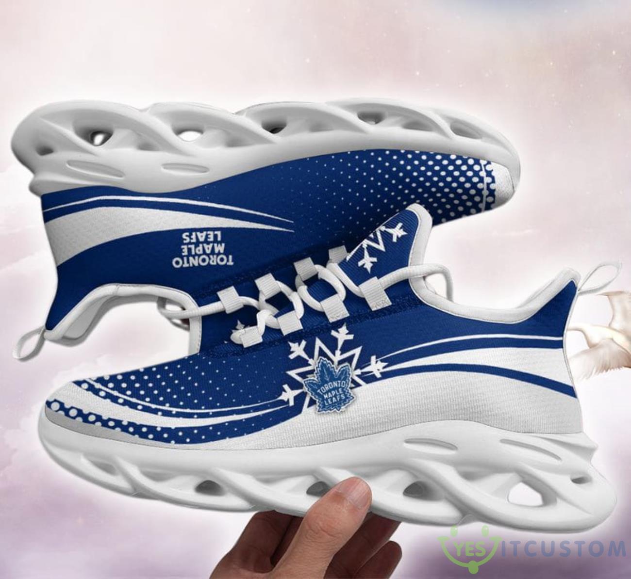 Toronto Maple Leafs Xmas Pattern Limited Edition Max Soul Shoes 3 Toronto Maple Leafs Xmas Pattern Limited Edition Max Soul Shoes Product Photo 1