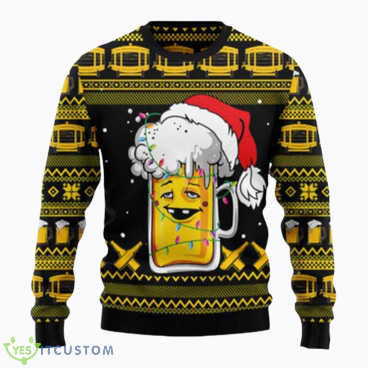 Ugly Christmas Sweater Holsten Beer 3 Ugly Christmas Sweater Holsten Beer Product Photo 1