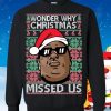 Ugly Christmas Sweater Notorious B.I.G. Wonder Why Christmas Special Gift Product Photo 1