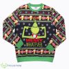 Ugly Grinch Christmas Sweater Merry Whatever Product Photo 1