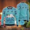 Unicorn Nope Ugly Christmas Sweater New Gift For Men And Women - Unicorn Nope Ugly Christmas Sweater New Gift For Men And Women