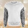 Viking Symbols Ugly Christmas Sweater - Viking Symbols EZ14 3010 All Over Print Sweatshirt_1
