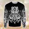 Viking Valkyrie Ugly Christmas Sweater - Viking Valkyrie EZ14 3010 All Over Print Sweatshirt_1